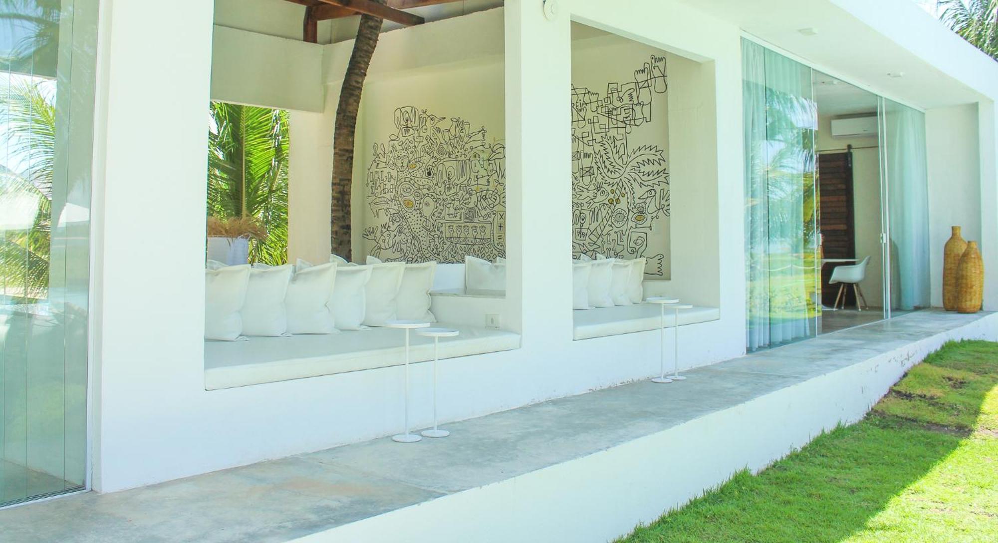 Pe Na Areia Boutique Hotel Japaratinga Exterior foto