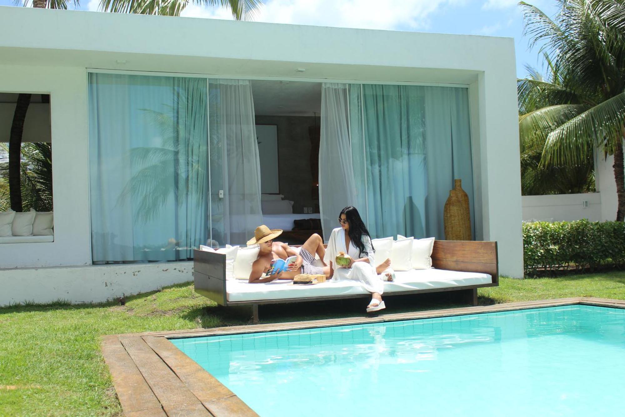 Pe Na Areia Boutique Hotel Japaratinga Exterior foto